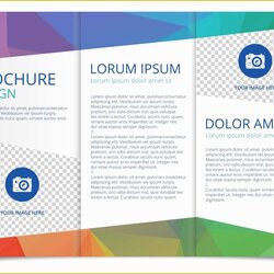 Sterling Free Pamphlet Template Word Of Fold Brochure Vector Download