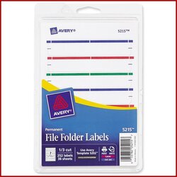 Excellent Avery Labels Template File Folder Label