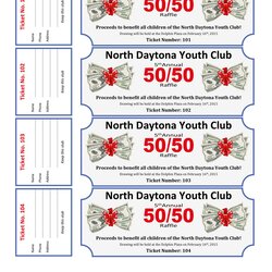 Cool Raffle Tickets Free Printable Ticket Templates