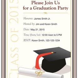 Outstanding Free Graduation Announcement Templates Invitation Template Party Word Announcements Invitations