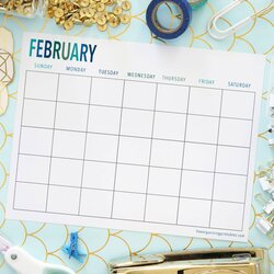 The Highest Quality Monthly Calendar Template Printable Calendars