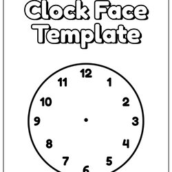 Superlative Best Images Of Clock Cut Out Worksheet Grouchy Ladybug Template Via Hands