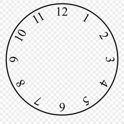 Admirable Clock Template Free Download Images On