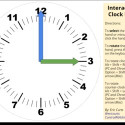 Champion Control Alt Achieve Interactive Clock With Google Drawings Hand Minute Hour Template Drawing Diagram