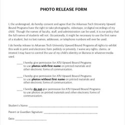 Matchless Photo Release Form Template Free Documents Download Simple Forms Templates