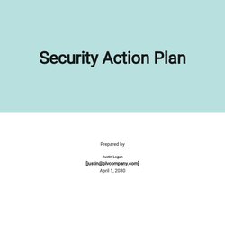 Spiffing Security Plan Templates Docs Free Downloads Template Action