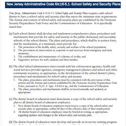 Super Security Plan Templates Sample Template School Safety And