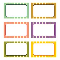 Super Colored Printable Labels Free