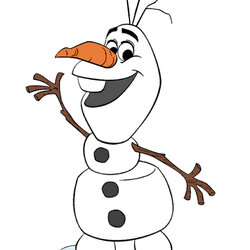 Outstanding Best Images Of Frozen Free Printable Large Coloring Pages Olaf Template Party Nose Print Birthday