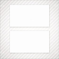 Outstanding Blank Template For Business Cards Luxury Vector Card