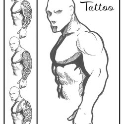 Terrific Pin On Tattoo Sleeve Template Blank Templates Arm Body Tattoos Outline Sleeves
