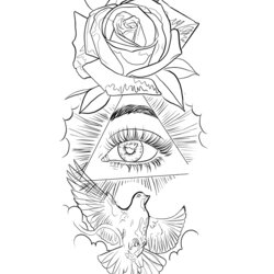 Tremendous Pin By Mariana Allen On Tattoos Tattoo Design Drawings Sketch Stencils
