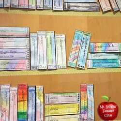 Magnificent Book Spine Template Reading Classroom Display Challenge Students