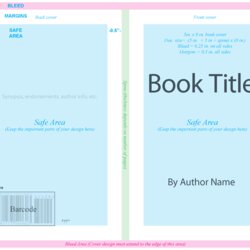 The Highest Standard Spine Design For Pro Books Cover Template Book Bleed Margins Paper Allowance Showing