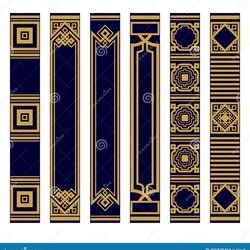 Eminent Spines Of Books Pattern Set Bookbinding Template Design Samples Roots Bookmarks Ornament Book Luxury