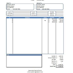 Superlative Excel Sales Invoice Template Free Download Templates Simple Microsoft Fence Construction Sample