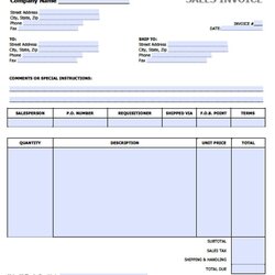 Spiffing Free Sales Invoice Template Excel Word Templates Doc Microsoft Adobe