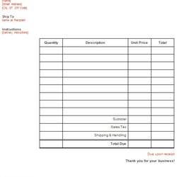 Swell Template Of Sales Invoice Excel Word Free Download Templates