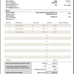 Brilliant Sales Invoice Templates For Ms Excel Word Template