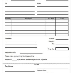 Fine Sales Invoice Template Free Word Templates Format Forms