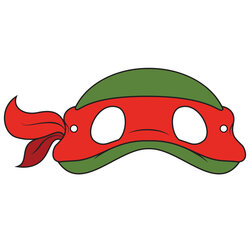 Wonderful Teenage Mutant Ninja Turtles Free Printable Mask Decisive Template